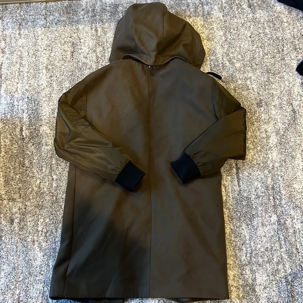 Top Shop Olive Green Coat